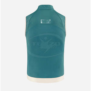 Gilet de cyclisme respirant en polyester 100% pour hommes avec noms d'équipe personnalisés et service OEM - Product Image 2