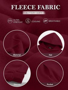 SIBRIN haute qualité personnalisé femmes pull à capuche multicolore Polyester coton polaire hiver sweat impression personnalisée avant - Product Image 6