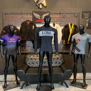 OEM Wholesale Custom Logo <b>MMA</b> <b>Rash</b> <b>Guard</b> for Men Compression Baselayer Wear with BJJ Sublimated Designs - Product Image 6