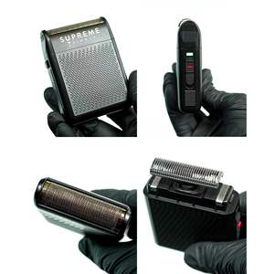 Afeitadora Rotatoria 3 en 1 Recargable por USB-C, Maquinilla de Afeitar Inalámbrica de Lámina Única para Uso Profesional y Doméstico - 150 Minutos de Autonomía, Idioma Alemán - Product Image 3