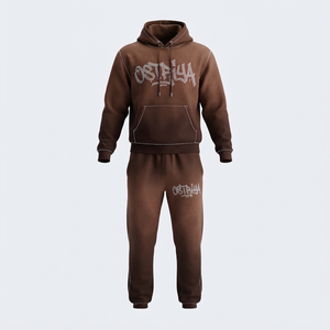 Servicio OEM, Conjunto Deportivo para Hombre, Estilo Urbano, Transpirable y Ligero, con Estampado de Letras, Colores Sólidos, Nueva Llegada - Product Image 5