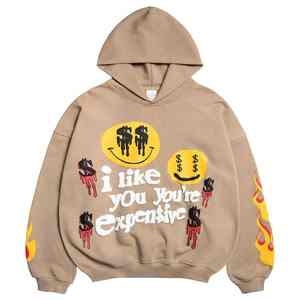 Sweat à capuche imprimé pour homme, chaud, en polaire d'hiver, surdimensionné, confortable, élégant, design streetwear, conçu pour un usage quotidien confortable - Product Image 1