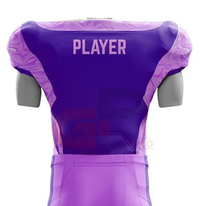 Uniforme de football américain dernier modèle, uniforme de football américain fabriqué en polyester 100% - Product Image 5