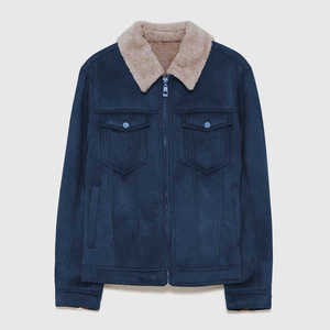 Chaqueta de camionero de cuero para hombre de nuevo estilo de fabricante profesional Moda de invierno Chaquetas de hombre de estilo callejero de secado rápido - Product Image 5