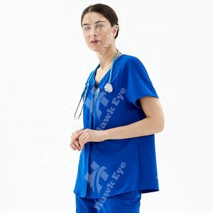 Vêtements médicaux pour femmes, ensembles de blouses cliniques de haute qualité, sur mesure, en tissu tissé et avec logo personnalisé - Product Image 2