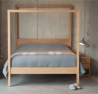 Cama litera plegable de madera maciza de teca de alta calidad, moderna y lujosa, tamaño completo, ecológica y duradera, para niños, estilo Manish Art.