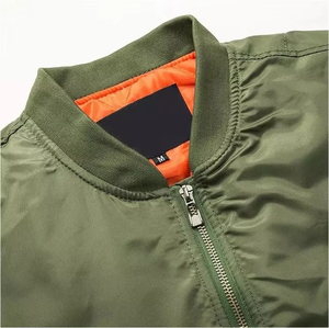 Chaqueta Bomber de Punto Transpirable de Invierno de Alta Calidad, Nuevo Diseño, Venta Caliente, Personalizable para Hombre y Mujer - Product Image 4