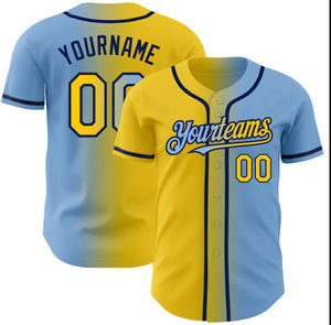 Uniforme deportivo de softbol transpirable, camisetas de béisbol impresas personalizadas para hombre al por mayor - Product Image 1