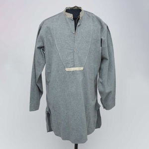 1860s Civil Union Shirt <b>American</b> Historical <b>Clothing</b> <b>American</b> Civil Reproduction Shirt Period Correct Garment - Product Image 2