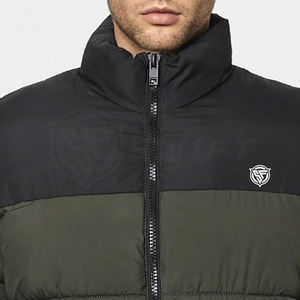 Veste bouffante à col rond décontractée de haute qualité pour hommes, nouveauté, manches longues pour l'hiver, vente en gros en usine avec service OEM - Product Image 2