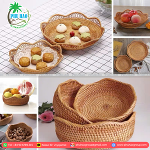 Produit de vente à chaud PANIER EN ROTIN pour ranger les fournitures pour animaux de compagnie en gardant votre espace pour animaux de compagnie bien rangé et bien organisé pour un accès facile - Product Image 5