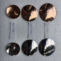 Conchos en métal de style vintage haut de gamme, sur mesure, en acier de haute qualité, tailles assorties 1, 2, 3 pouces, finition cuivre doré, pour ceintures à boucle