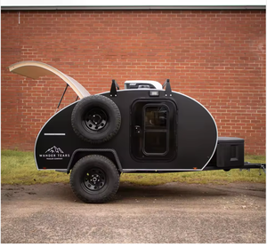 Auto ligero impermeable todoterreno lágrima Camping remolque Mini caravana gran oferta entrega rápida Comprar ahora disfrutar de precios al por mayor - Product Image 2