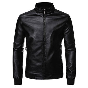 Leather <b>Jackets</b> for <b>Men's</b> Best Quality Long Sleeves Street Wear <b>Men</b> <b>Jacket</b> Hot Sale Stylish Leather <b>Jacket</b> for <b>Men</b> - Product Image 4