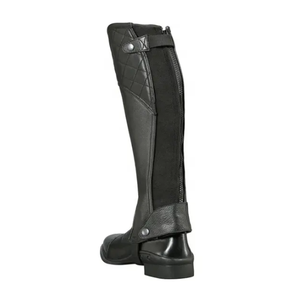 La mejor calidad de cuero genuino para montar a caballo estilo occidental Half Chaps disponibles en todos los colores y tamaños - Product Image 4