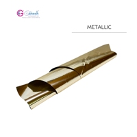 Film plastique de feuille métallique plaqué or numériquement de flore argentée de 13 microns avec la finition métallique de la meilleure qualité