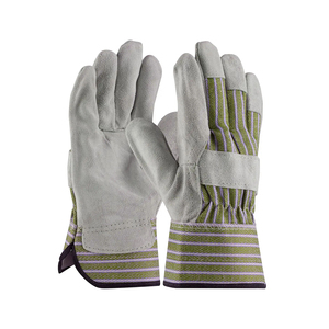 Gants de travail en cuir personnalisés avec prix de gros transfert de chaleur imperméable coton doux gants en cuir pour hommes - Product Image 5