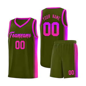 Uniforme de basket-ball pour hommes de bonne qualité, entièrement personnalisé, tendance, anti-rides, vente chaude, uniforme de basket-ball de haute qualité - Product Image 6