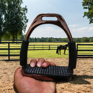 Estribos de Equitación Ligeros y Flexibles de Plata, Estilo Occidental, Personalizables con Etiqueta Privada, Equipo de Equitación - Product Image 6