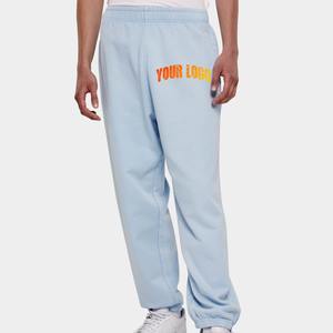 Pantalones de Hombre de Lona con Estilo OEM, Corte Recto, Puños Acanalados, Moda Juvenil de Primavera, Antiarrugas, Joggers de Algodón Sostenible - Product Image 1