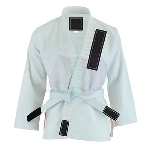 Durable Quality <b>Men's</b> BJJ <b>Kimono</b> Uniform Sets Front Polyester/Cotton Material Breathable Superior Comfort for Competition - Product Image 2