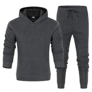 Conjuntos de Jogger de poliéster personalizados, conjunto de dos piezas, chaqueta de nailon con cremallera de retales y ropa de hombre, chándales para hombre - Product Image 3