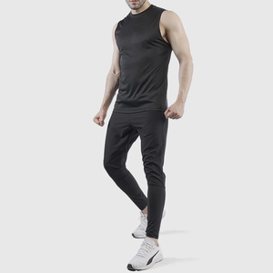 Camiseta sin mangas con estampado personalizado para hombre, chaleco de gimnasio de sublimación completa, camiseta sin mangas atlética para hombre, tela antiolor de compresión - Product Image 4