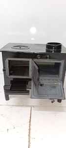 Dorello Modern Aluminum Enameled Camping <b>Stove</b> with Enamel Oven 52cm Width for Villa Use - Product Image 3