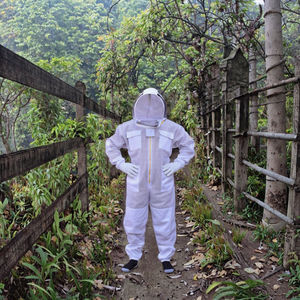 Combinaison d'apiculture ventilée à 3 couches de haute qualité, combinaison d'apiculture intégrale, combinaison d'apiculture ultra-ventilée, combinaison d'apiculture à cordon - Product Image 2