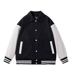 แจ็คเก็ตเบสบอลผ้าแคนวาสแบบวาร์ซิตี้สำหรับผู้ชาย ปักลายตามสั่ง รุ่นใหม่ กันน้ำ ระบายอากาศ สไตล์ไฮสตรีท เหมาะสำหรับฤดูหนาว - Product Image 2