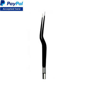 Fórceps bipolares de dirección de bayoneta con puntas antiadherentes Fórceps de succión bipolar Electro Fórceps - Product Image 4