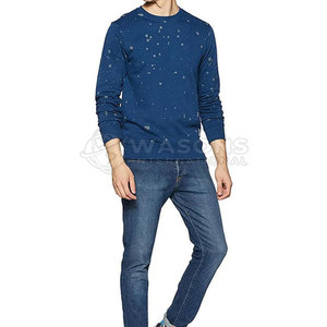 Sweat-shirt pour hommes d'affaires, col intelligent, style hybride, tenue décontractée professionnelle pour le bureau, sweat-shirt pour hommes pour festivals de musique - Product Image 2