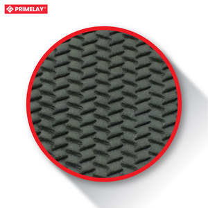 Tapis de sol en caoutchouc antidérapant de confort moderne de 6mm d'épaisseur, conception gaufrée 600, taille normale - Product Image 2