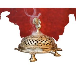 Quemador de Incienso de Latón Puro con Forma Personalizada, Acabado Antiguo, Perfecto para Artículos de Hotel, Vajilla y Decoración del Hogar - Product Image 6