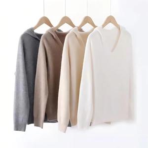 Pulls en laine tricotés anti-rides de qualité supérieure, fabricant OEM, pull d'hiver, vêtements en maille tendance avec logo sur le devant - Product Image 3