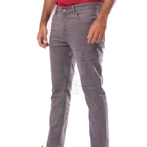 Pantalones Vaqueros Casuales de Alta Calidad para Hombre, Transpirables, con Botones, de Color Sólido, Ligeros, 100% Algodón, Más Vendidos para Adultos, para Otoño e Invierno - Product Image 1