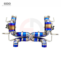 Tuyaux d'échappement Catback en titane SD pour Ferrari SF90 4.0T V8 2019+ Système d'échappement de voiture super sport haute performance avec silencieux