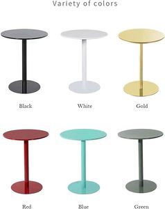 Modern Single Golden Metal Side <b>Table</b> Long Elegant for Home Living Room Hotels Patio Bar <b>Oval</b> <b>Coffee</b> <b>Table</b> for Outdoor Leisure - Product Image 5