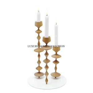 Set of 2 Gold and Black Metal Iron Candle <b>Holder</b> Greatest Quality Unique Designing High Demanding Lights Candle <b>Holders</b> for Sale - Product Image 5