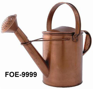 Regadera esférica portátil, regadera de Metal con diseño Simple y boquilla larga y mango redondo para jardín al aire libre - Product Image 2