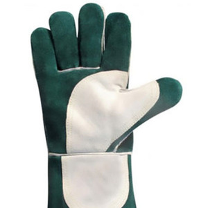 ถุงมือเชื่อมหนังวัวออกแบบตามสั่งทนทานวัสดุคุณภาพสูง - Product Image 5