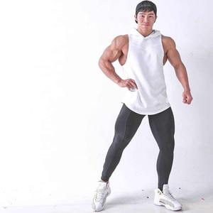 Wholesale Custom Cotton <b>Stringer</b> Gym <b>Vest</b> Fitness Singlet Workout Muscle Bodybuilding Men's Tank Top 2022 - Product Image 1