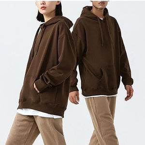 Sudadera con Capucha Unisex Personalizada con Bordado, de Felpa Francesa Gruesa de 400 g/m², Sudadera Lisa y Suave para Hombre, 100% Estampada - Product Image 3