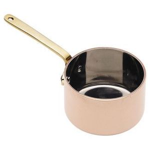 Eco-Friendly Copper Saucepan with Pot Cover for Melting Sugar Caramel and Candy Making Dishwasher Safe Crystal Clear - Product Image 6