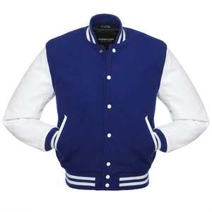 Veste universitaire de baseball personnalisée en coton épais pour hommes nouveau design veste longue à la mode vêtements longs respirants de haute qualité OEM - Product Image 5