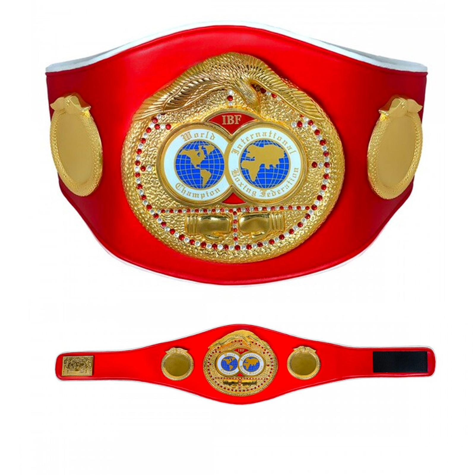 ibfベルト IBF 国際ボクシング連盟 チャンピオンベルト 金メッキ 大人