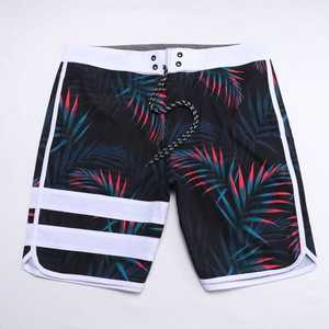 OEM Custom Swim <b>Trunks</b> Quick Dry Beach Shorts for Boys 100% Cotton Casual Style Sublimation Printing <b>Men</b> Shorts - Product Image 5