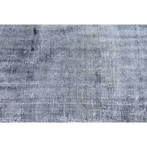 พรมตุรกีขนาดใหญ่ 6.5x9.4 ฟุต พรมวินเทจ พรมขนสัตว์ลายดอกไม้สีเทาดำ - Product Image 5