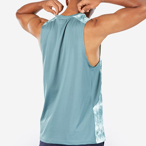 2024 personalizado clásico cuello redondo cómodo duradero secado rápido transpirable suave tela deportiva hombres camiseta sin mangas hombres - Product Image 4