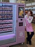 WEIMI 600-800 Pcs Capacity Cookie Vending Machine Elevator Cloud Management Multiple Payments Remote Monitoring for Cookie/Bread